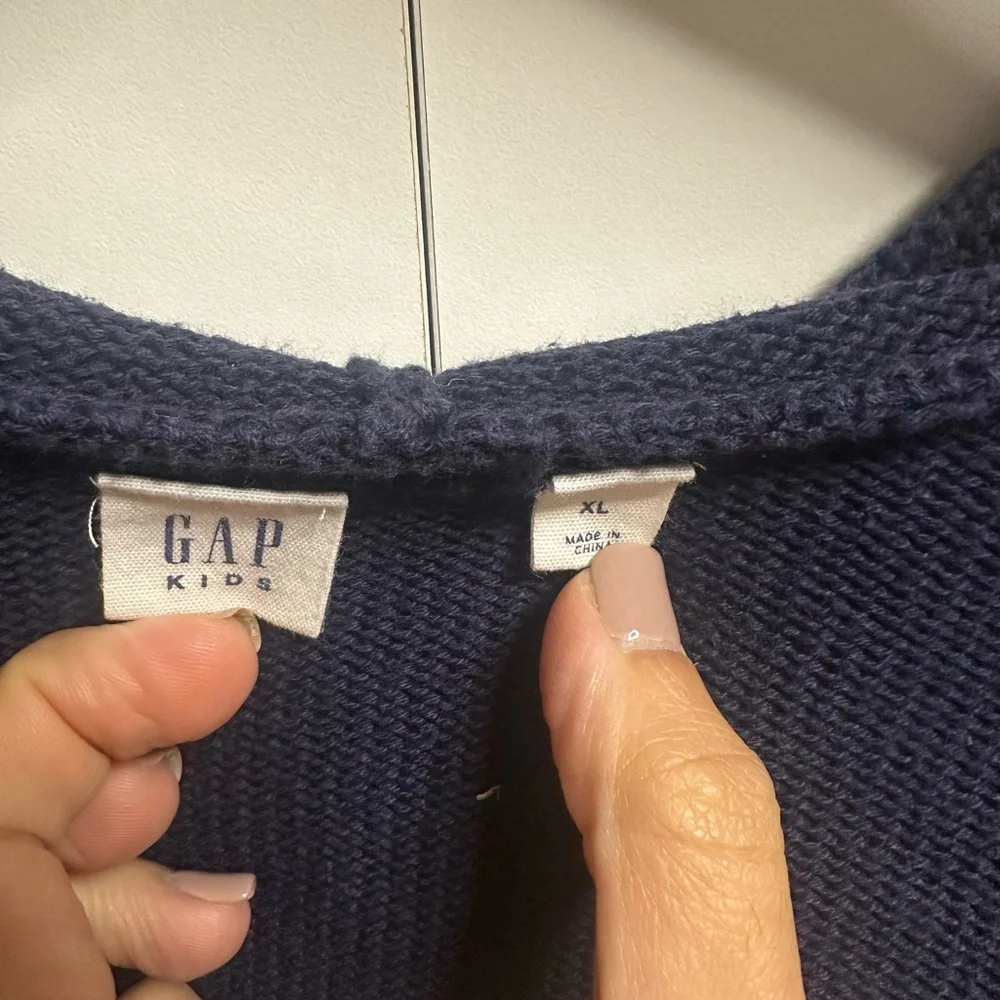 GAP Kids Dark Blue Knit Sweater
